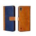 Clickaway Multicolor Faux Leather Back Case Cover For Lenovo A6000 Plus