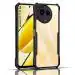 RJR Realme 11, Realme 11X, Narzo 60X 5G Cover | Camera Protection Shockproof Bumper-Edge | Acrylic Crystal Clear 360 Degree Protection TPU+PC | Transparent Eagle Back Case Cover (Black)