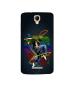 Casotec Boy With Music Design Printed Silicon Soft TPU Back Case Cover for Panasonic P50 Idol