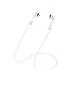 Royaal Ro-Air-Pods Silicone Anti-Lost Neck Strap Wireless Ear-Phone White