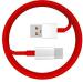 Cihlex Red Usb Type C Cable 5V, 6A With Usb-A To Usb-C Charger Cord