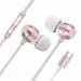 Wissenschaft JP53M Pink Type-C Bullets Earphones Magnetic Headphones