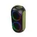 DM Bluetooth Party Speaker Bluetooth Speaker with Loud Sound & Rich Bass, 24H Playtime Portable Speaker for Home/Outdoor/Travel Black