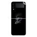 GADGETSWRAP Printed Vinyl Skin Sticker for Samsung Galaxy Z Flip 3 - Snow Board