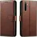 Frazil Flip Cover for Realme 6, Realme 6i | Magnetic Closurer| PU Leather Magnetic Wallet Back Cover Case (Brown)