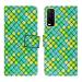 A D Enterprises Mat Green Flip Cover for Vivo Y20| Magnetic Case| Shock Absorbent| Flip Cover Vivo Y20