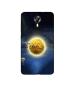 Casotec Moon View Design Printed Silicon Soft TPU Back Case Cover for Micromax Canvas Xpress 2 E313