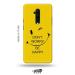 Tweakymod Printed Funny FAce Yellow Back Cover For OnePlus 7T Pro