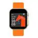 keeva D20 Ultra Smartband Bluetooth with Heart Rate Sensor for Men, Women, Kids Smartwatch (Orange Strap, Free Size)