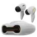 Boult Astra with Quad Mic ENC, 48Hrs Battery, Low Latency Gaming, Made in India, 5.3v Bluetooth Headset (White Opal, True Wireless)