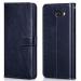 Mobiclonics Vintage Flip Cover For Samsung Galaxy C9 pro- Blue