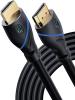 C & E High Speed HDMI Cable with Ethernet Male to Male- Supports 3D, 4K 60Hz, Audio Return - Latest Version ( 12 Feet / 3.5 Meter )