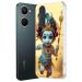 Fashionury Silicone Designer Printed Back Case Cover for Vivo Y03 -D3103