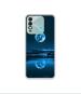 Casotec Moon Pattern Print Design Printed Silicon Soft TPU Back Case Cover for Tecno Spark 8