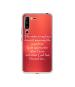 Casotec Quotes On Life DesignPrinted Silicon Soft TPU Back Case Cover for Lenovo Z6 Pro