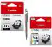 Canon PG 745 & CL 746 XL Ink Cartridge (Set Of 2) With 3in1 Multi-Function Mobile Phone Stand Incomplete