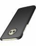 A ACCESSORIES KART Motorola G5 Plus Black Polycarbonate Superior Grip Back Cover