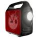 Ubon Khiladi Series SP-51 Portable Wireless Speaker with LED Torch & RGB Lights, 10 W (Red)