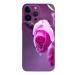 GADGETSWRAP Printed Vinyl Skin Sticker for iPhone 15 Pro Max - pink roses branch macro