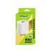 BOLTE BTC-21 USB Charger Wolf Charge, 10W, Wide Compatibility, Over Voltage Protection, Over Charging Protection | White
