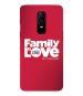 Bhaicover OnePlus 6 Family Quotes Mobile Back Case Cover