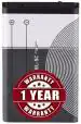 Mobcrown METACROW Original BL5C BL-5C Battery for Nokia 1600 - (1020mAh) - (1 Year Warranty)