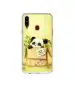 Casotec Panda In Box DesignPrinted Silicon Soft TPU Back Case Cover for Samsung Galaxy A20s
