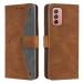 Autofocus Faux Leather Back Case Flip Cover for Samsung Galaxy F23 5G with ID Card Slot | Foldable Stand | 2 Card Slot | 1 Cash Slot | Magnetic Closure - Executive Brown, 21070