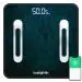 Healthgenie Smart Bluetooth Weight Machine for Body Weight with 18 Body Composition Parameters Sync with Fitness App (VINTAGE SLATE-HB411)