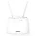 Tenda TD4G06 White 300 Mbps 4G Volte SIM Card Slot Wi-Fi Router With 2 Removable Antennas, Data Traffic Monitoring Connects Up To 32 Devices