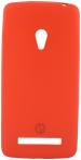 Gorogue Red Plastic Back Case Cover For Asus Zenfone 5