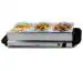 Pringle FW-1803, Electric SS Buffet Server Food Warmer With 1.5Lx3 Containers, , Silver