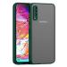 INDIACASE Samsung Galaxy A70 Green Translucent, Shockproof, Hard Back Cover
