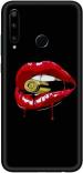 aadia Huawei Honor 20i Matte Vinyl Lips Printed Mobile Skin Sticker with Scratch Resistant Lamination