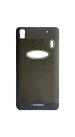 Tarkan Black Rubber Back Case Cover For Lenovo A7000
