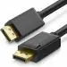 UGREEN 10244 4k DisplayPort 1.2 Male To Male Cable, 1m(Black)