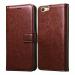 Mobiclonics Vintage Flip Cover For Oppo A57 Old Model- Brown