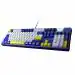 Portronics K1 Mechanical Gaming Keyboard with Blue Tactile Switches, 1.5 Meter Long Cable & Dynamic Lighting(Blue)