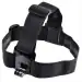 Tech Gear Power Smart Head Mount Belt For GoPro Hero2 Hero3 Hero4 Series With Anti Side Glue Strap (Black)