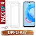 aadia SCREEN GUARD PROTECTOR FOR OPPO A57 (4 PC. PACK)