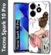 Fashionury Back Cover for Tecno Spark 10 Pro (Multicolor, Silicon, Pack of: 1)