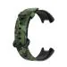 HDSanvi Silicone Smart Watch Strap for Honor Band 4 and 5 (Army Green) - 17 mm