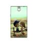 Casotec Love Couples Pattern Design Printed Silicon Soft TPU Back Case Cover for XOlO Q1010i