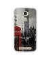 Casotec London Theme Design Printed Silicon Soft TPU Back Case Cover for Lyf Water 9