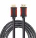 Nextech High-Speed HDMI Cable with Ethernet - Supports 3D, 4K Video Audio Return - Latest Version 2.0 (15 Feet/5 Meters), Grey