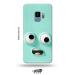 Tweakymod Printed Funny FAce Emoji Back Cover For Samsung S9