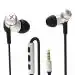XERTZ Bass Hunter Pro Wired In Ear Earphone with Mic (Silver Red)