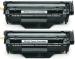 TECHNART Black Ink Toner Compatible for HP LASERJET 1010, 1012, 1015, 1018, 1020, 1022, 3015, 3020 CANON FAX L100, L120, L75, L90, ICMF4110, 4120, 4122, CANON LBP 3000, 2900