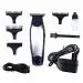 GNS Geemy GM-6025 professional cordless trimmer for men, 60 mins runtime