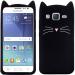 Aviaaz Samsung Galaxy J5 Black Silicon Back Cover